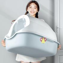 New Cat Litter Basin Super Size 50 Cati Gaffi Cat Roam Siam Puppet UK Short Blue White Svenx No Mao Cat Toilet