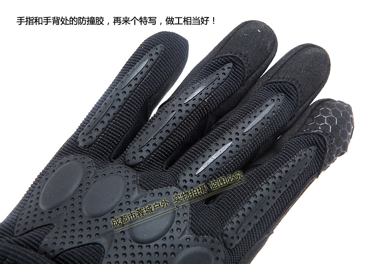 Phân bổ xác thực bên trong găng tay Găng tay chiến thuật ngoài trời nửa ngón tay / tất cả ngón tay Găng tay nhung ấm áp chống lạnh găng tay hở ngón nam