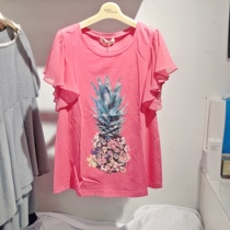 Pregnant color maternity clothes summer clothes pregnant women T-shirt short sleeve jacket chiffon cuffs