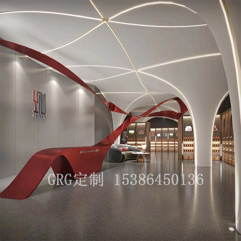 GRG Plasterboard Bar Terrace Ceiling Custom Styling large floating with ceiling Theatre Ceiling Theatre Smallpox Manufacturer Bag installation-Taobao