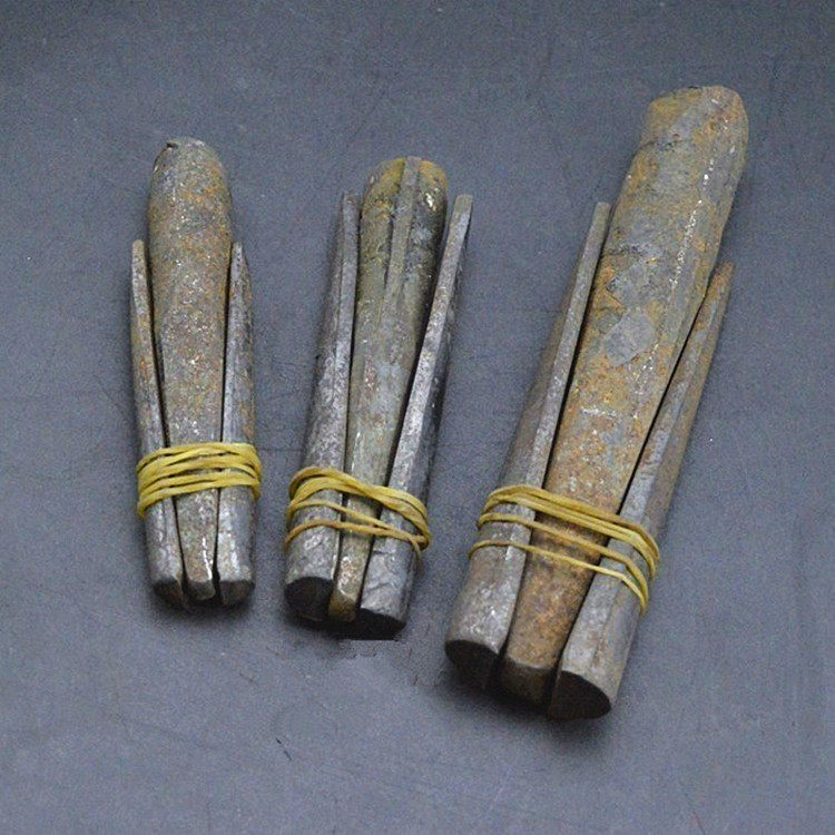 stone tool stone work chisel stone flat head stone tool wedges wedge open stone tool 4 minutes 14 Kaishan stone tool-Taobao