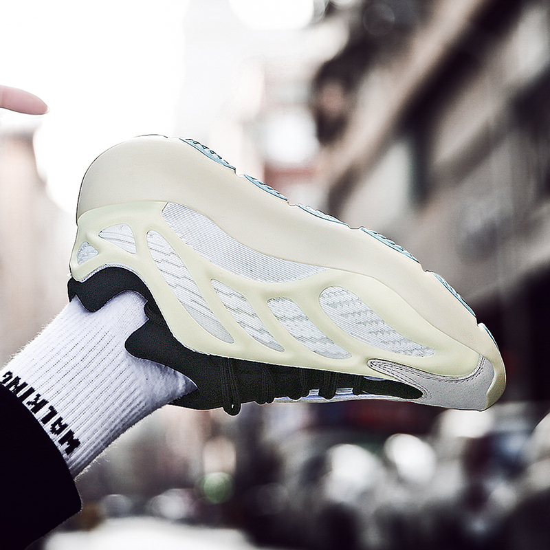 Tongmai summer new dad shoes men's official website coconut 700V3 shaped skeleton sports shoes INS tide shoes