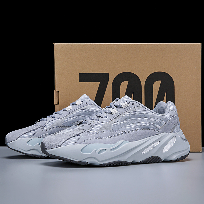 YEZI YEEZY coconut shoes 700v2 hospital blue reflective official website men's shoes over-toxic genuine old shoes tide
