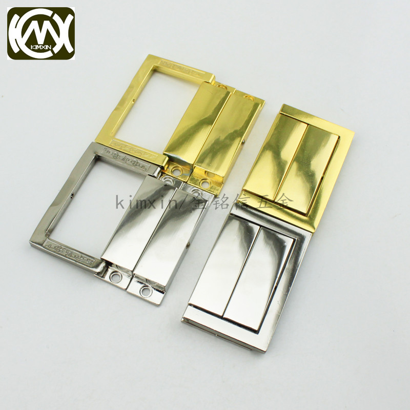 Wooden box hardware accessories jewelry box lock DIY handmade accessories with cross screw medium quadripartite lock W-010