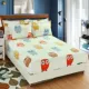 Giường bông 笠 Tấm trải giường bằng vải bông một mảnh Tấm bảo vệ Simmons có thể được tùy chỉnh mỏng thảm màu nâu chống trượt trải giường