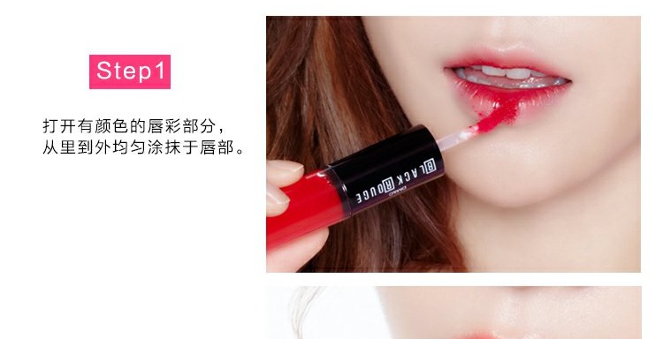Hàn Quốc BLACK ROUGE Không thấm nước Không đánh dấu Lip Glaze Moisturising Fruit Lip Gloss Lip Glossing Lip Lining 	son bóng merzy hay romand	