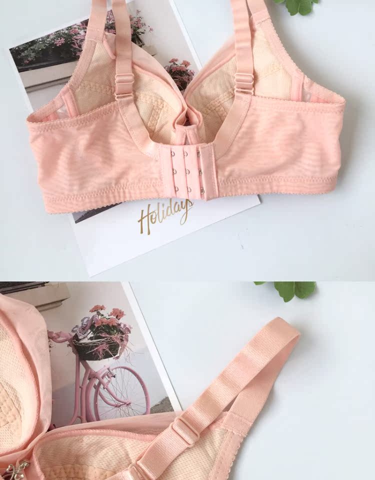 Mùa hè bộ sưu tập mới của sữa mỏng điều chỉnh áo ngực bên tập hợp chống chảy xệ BC cup mềm đồ lót thép áo ngực - Áo ngực không dây áo ngực cho bé bú