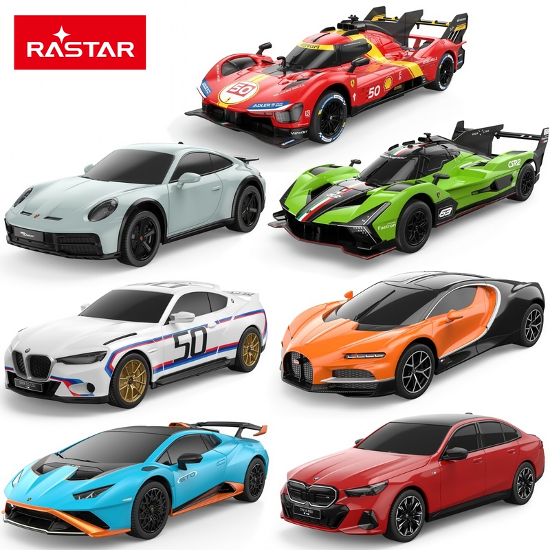 Remote Control Car Racing Car Sports Car Off-Road Vehicle Toy Gift Famous Car Collection Ornament Genuine Car Model Xinghui Rastar