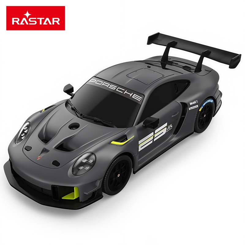 Rastar Xinghui Remote Control Car Model Porsche 911 Gt2Rs Racing Toy Holiday Gift Collectible Ornament 1:24