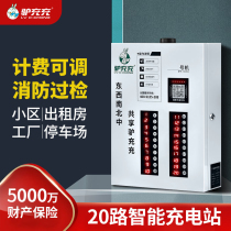 Donkey charging battery car smart charging pile 20-way scanning code card charging station community sharing 4G version IG2021