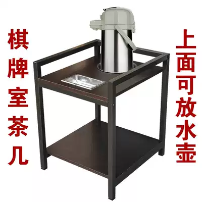 Chess and card room Double cylinder coffee table Mahjong machine Coffee table Tea rack Mahjong room Mahjong table Coffee table Mahjong machine accessories
