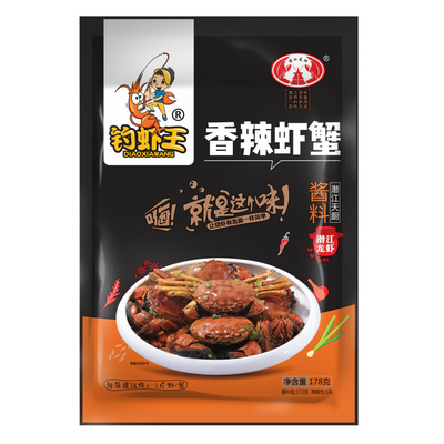 钓虾王香辣虾蟹调料178g