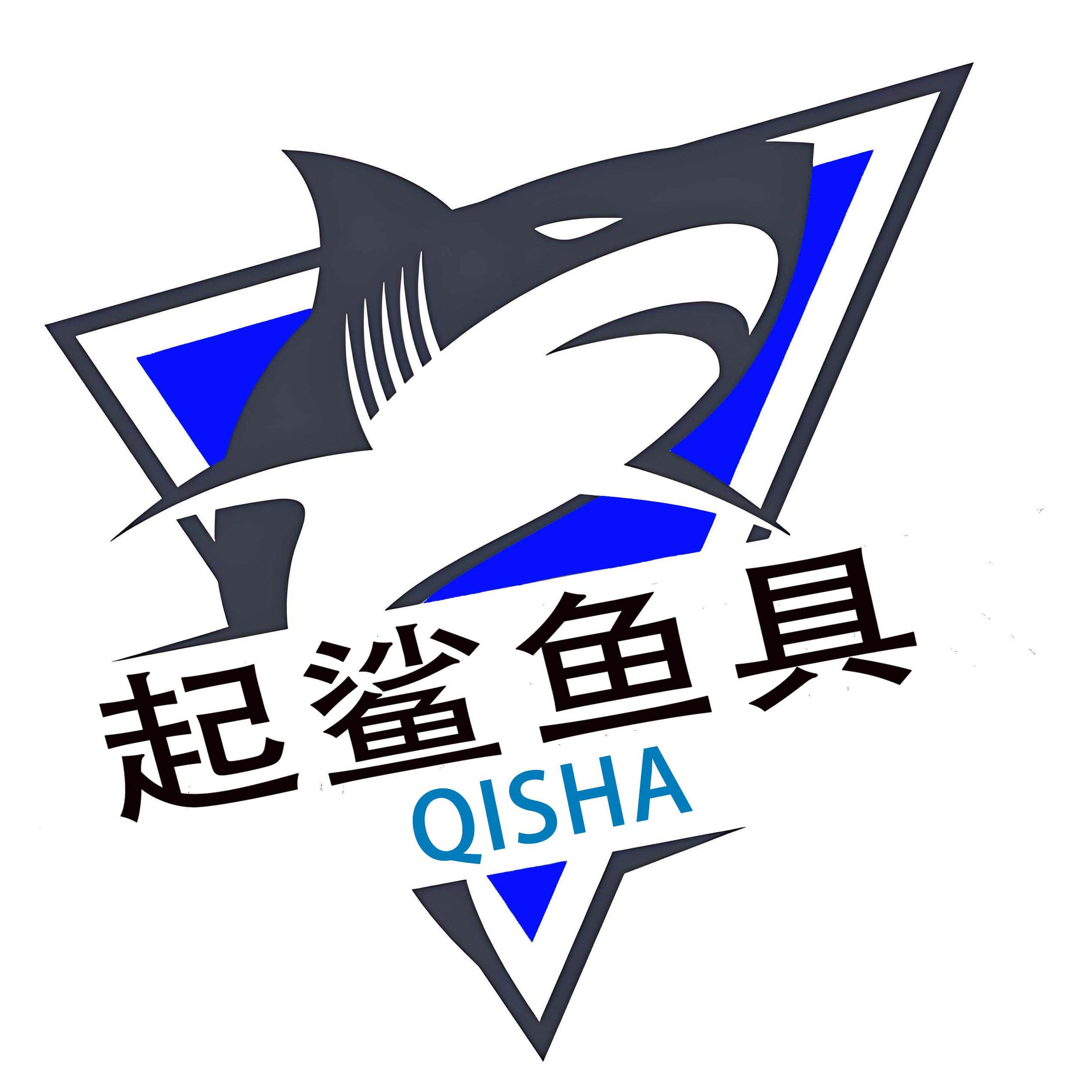 起鲨鱼具的LOGO
