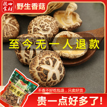 Guangdong Northern Shiitake mushroom dried goods premium Basswood flower mushroom mushroom Wild mushroom dried Shiitake mushroom farm specialty 500g