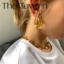 TheTavern JUNWEILIN x KAYGUO buckle Tintin 925 silver plated 18K gold necklace 2