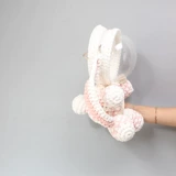 Кролик, барсетка, вязаная сумка ручной работы, плетеный крючок для вязания, набор материалов, рюкзак ручной работы, «сделай сам»