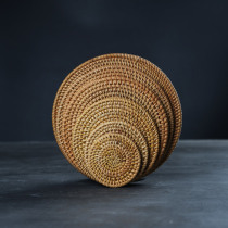 Vietnam autumn vine tea mat rattan round coaster pot mat rattan mat rattan mat cup holder iron pot mat tea pot mat pot holder