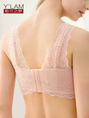 Yilan dream big chest display small bra underwear women without steel rim thin section gather sub-breasts anti-sagging beautiful back breast reduction
