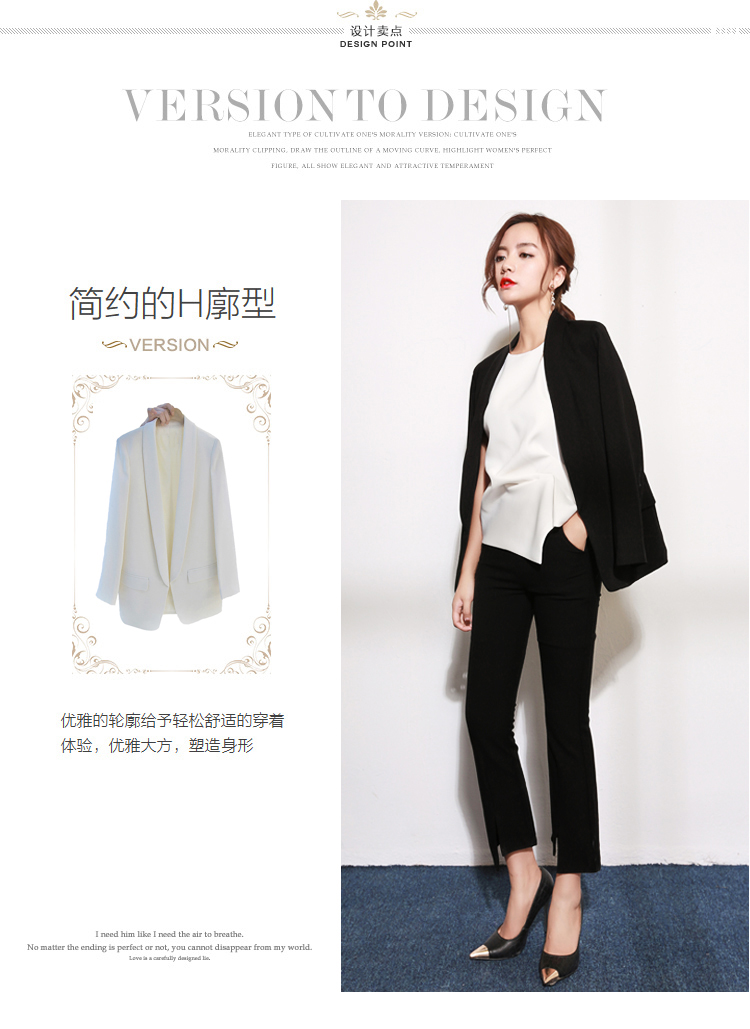 2018 mới mùa hè mỏng phần sang trọng nhỏ phù hợp với áo khoác nữ tay áo bảy điểm Slim Hàn Quốc ngắn giản dị vest trắng nữ đẹp