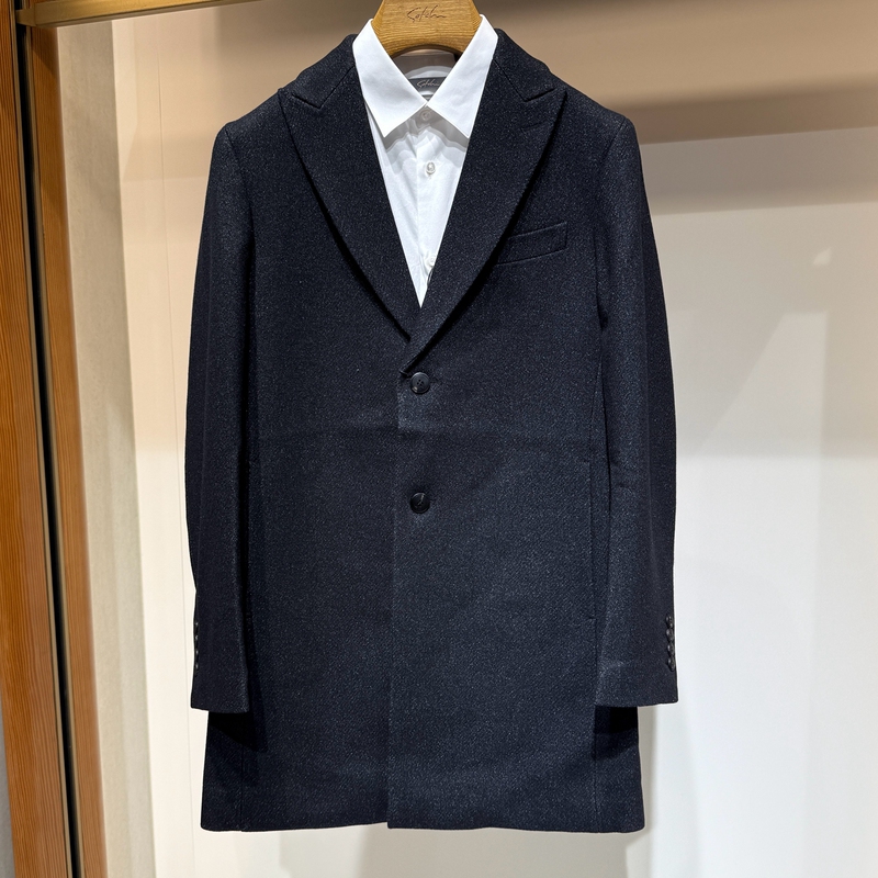 Satchi Woolen Coat 25 New Model Autumn and Winter Authentic Men's Mid-Length Coat 88Rhb8385002