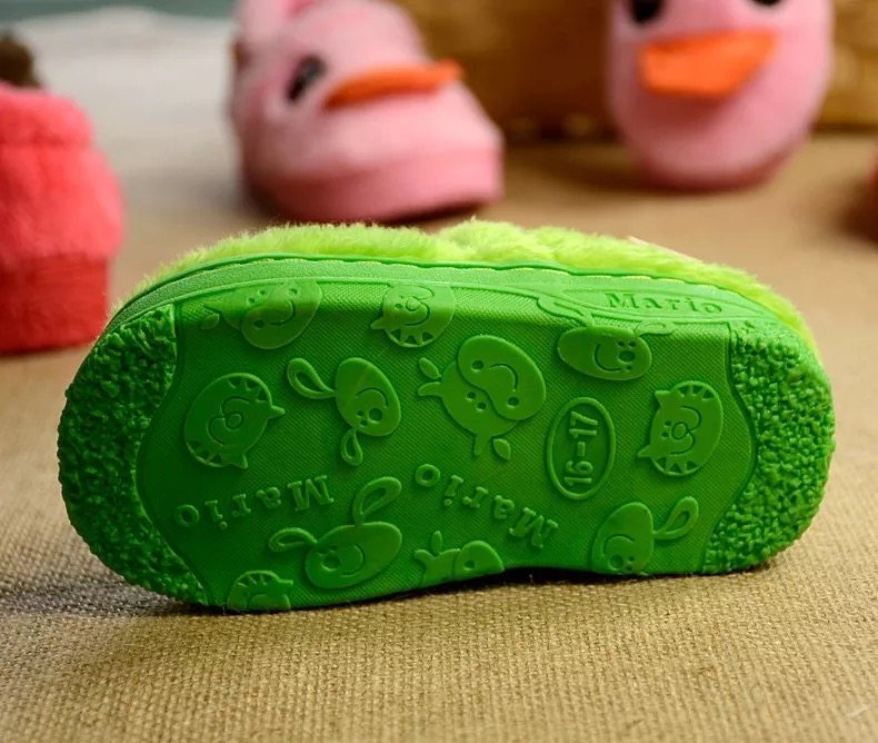 Pantoufles enfants en suède - Ref 1011212 Image 24