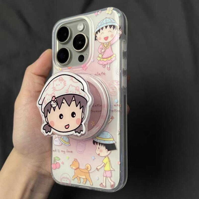 Anime Chibi Maruko-Chan Cute Magnetic Stand Suitable for Apple 16 Phone Case iPhone 15 Girl Style 13/12 Anti-Drop 11Promax Full Edge Protection S/Xr New Product 7/8 Soft Case 14Plus Anime Chibi Maruko-Chan Cute Magnetic Stand Suitable for Apple 16 Phone Case iPhone 15 Girl Style 13/12 Anti-Drop 11Promax Full Edge Protection S/Xr New Product 7/8 Soft Case 14Plus