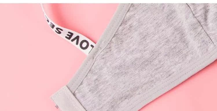 Áo ngực nữ kiểu ống top đồ lót chống chói học sinh trung học Phiên bản Hàn Quốc của cô gái áo vest trắng hàng đầu áo ngực su