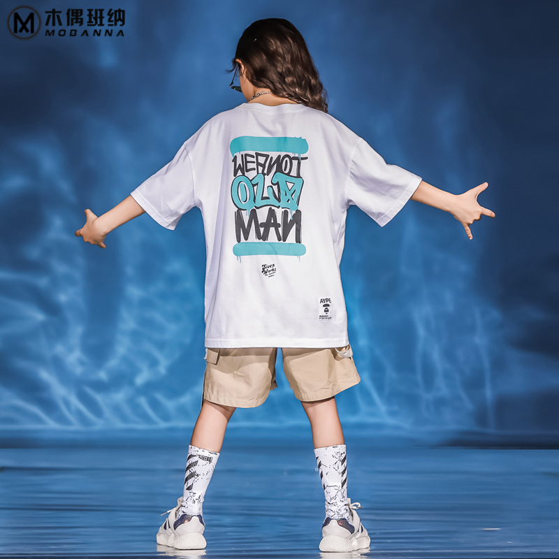 Mùa hè hiphop phù hợp với cô gái đẹp trai Hàn Quốc phiên bản của hiphop chương trình hiphop Lẳng lơ nhảy jazz trang phục.