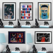 Wei Shaoji Career Poster Signature Solid Wood Picture Frame Like Frame Swing Table Decoration Photo Wall Gift Photo Frame