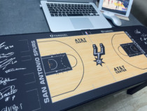 14 Spurs Total Champion Full Team Signature Mouse Mouse NBA Fans Gift Students Game Oversized Mouse Table Mat