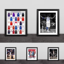 Madie Sets Career Poster Signature Solid Wood Frame Like Frame Swing Table Home Decoration Photo Wall Gift Photo Frame