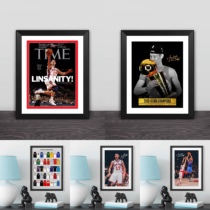 Linshu Hauhe Ensemble Career Poster Signature Solid Wood Picture Frame Like Frame Swing Table Decoration Photo Wall Gift Photo Frame