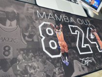 Cosby Retired Scissors Mouse Pad NBA Stars Lake Man Fans Gift Gift Game Oversized Mouse Table Mat