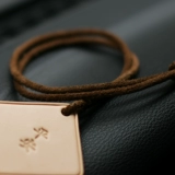 Кожаная подвеска, аксессуар ручной работы