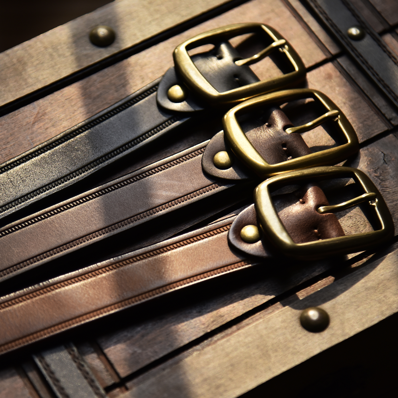 First layer cowhide men's belt business casual leather pure copper pin buckle belt retro durable all-match bandwidth 3 3