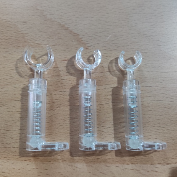 Neon Light Base Clamp, Tube Clamp, Glass Neon Light Clamp, Glass Neon Light Bracket, Suspended Transparent Bracket Clip