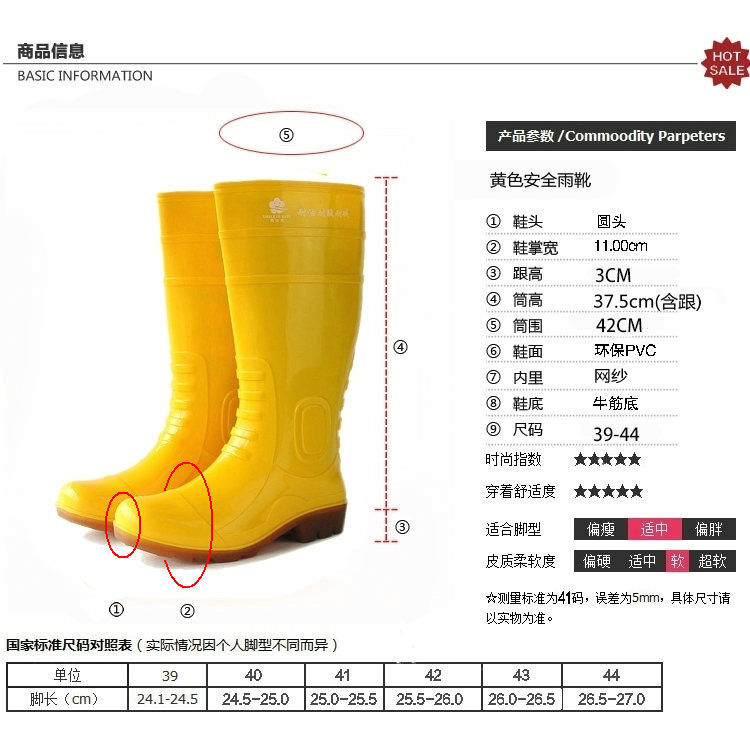 Chaussures - bottes caoutchouc homme pour printemps - semelle tendon - Ref 971886 Image 6