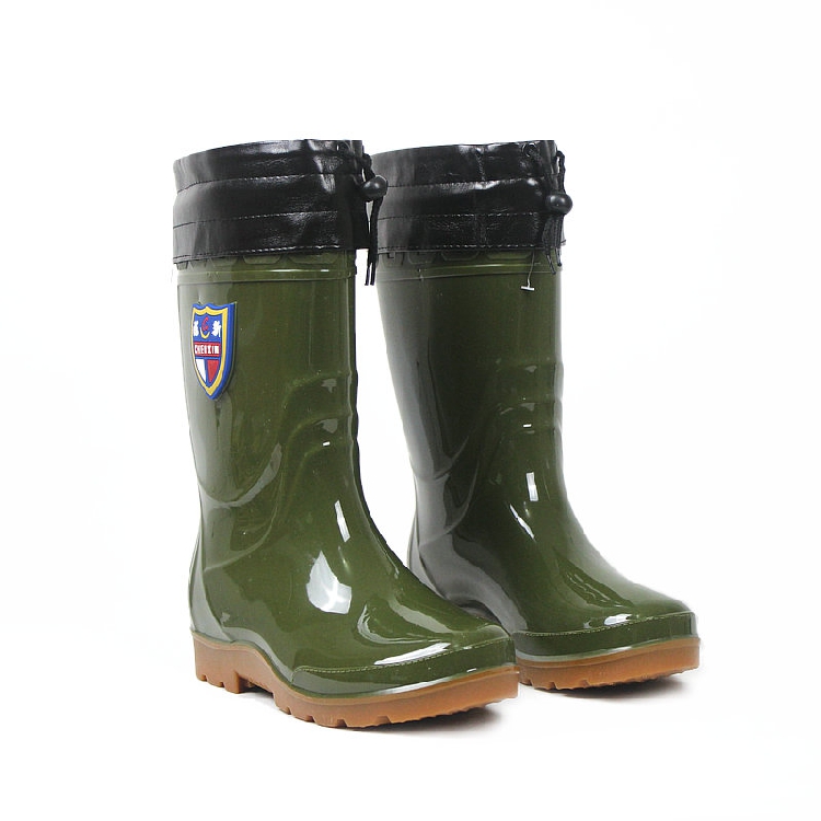 Chaussures - bottes caoutchouc homme pour hiver - semelle tendon - Ref 961594 Image 27