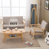 Диван, простая ткань для спальни для гостиной из натурального дерева, простой и элегантный дизайн, популярно в интернете