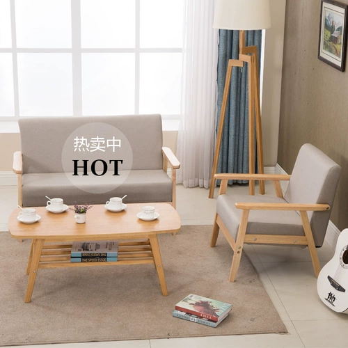 Диван, простая ткань для спальни для гостиной из натурального дерева, простой и элегантный дизайн, популярно в интернете