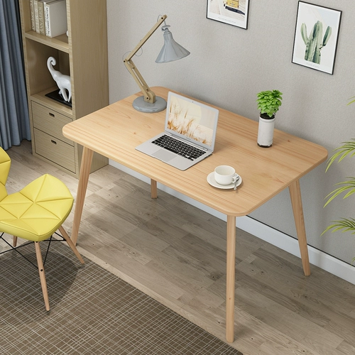 Nordic Mini -Desk Solid Wood Province Space Office небольшой стол минималистский многопрофессиональный компьютерный стол.