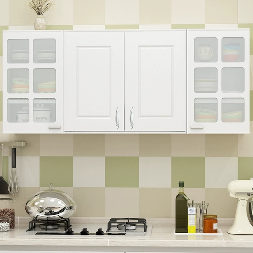 Комбинация кухонного шкафа Простой современный маленький настенный шкаф для подвесной стены -тип многофункциональный туалет