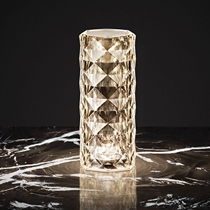 Spanish diamond table lamp imported LED rechargeable restaurant atmosphere table lamp table lamp outdoor lamp bedside crystal table lamp