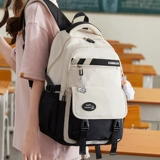 Ранец со сниженной нагрузкой, сумка, вместительный и большой водоотталкивающий рюкзак, для средней школы