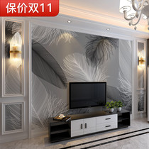 Nordic all copper light luxury crystal wall lamp living room background wall lamp post modern Creative Corridor aisle bedroom bedside lamp