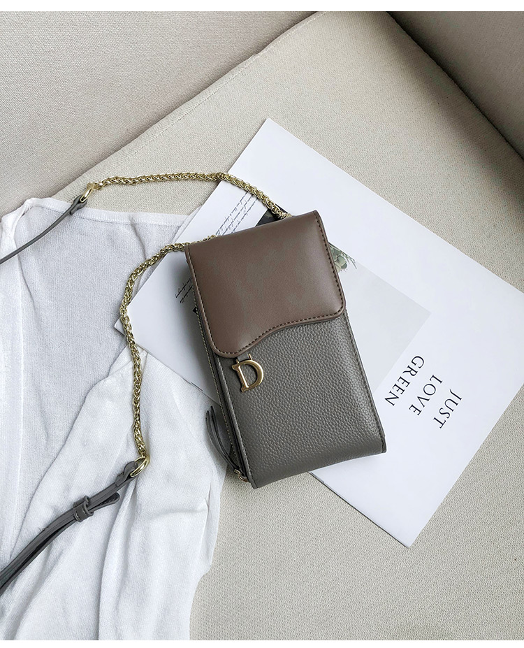 Túi da điện thoại di động Túi xách nữ túi nhỏ 2019 thời trang mới hoang dã dọc mềm da Điện thoại di động túi nhỏ - Túi điện thoại túi đựng điện thoại nữ cao cấp