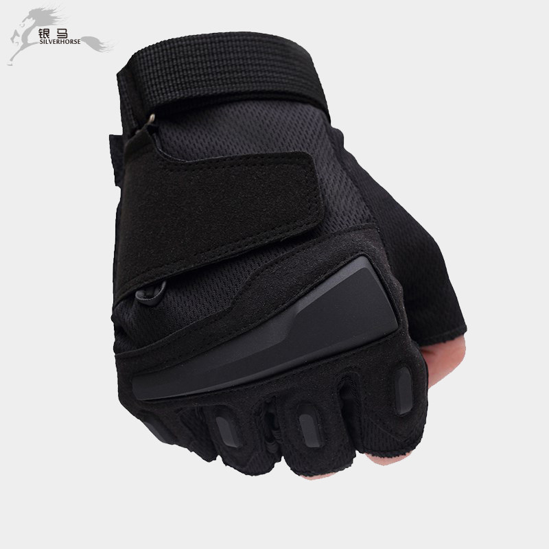Sports half-finger gloves Men's autumn and winter special forces outdoor army tactical gloves Fitness non-slip riding gloves Boxing gloves