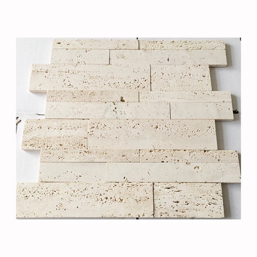 Мраморная мозаика на стену, ископаемые, с печатью вашего логотипа