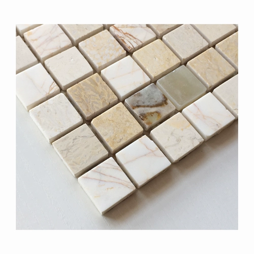 Смешанная каменная мозаичная плитка мрамор Мьянма нефрит золотой большой золотой паук -рыба -пруд для туалетной ванной комнаты бассейн