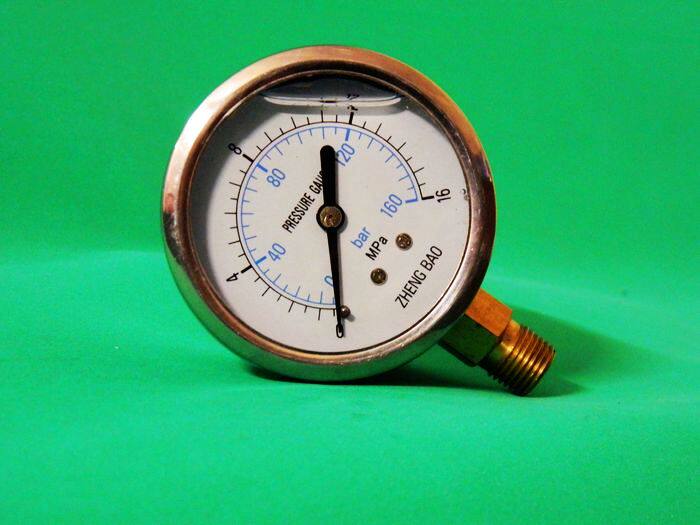 Seismic pressure gauge YN60 4MPa seismic resistance pressure gauge High pressure seismic pressure gauge 0-60MPA